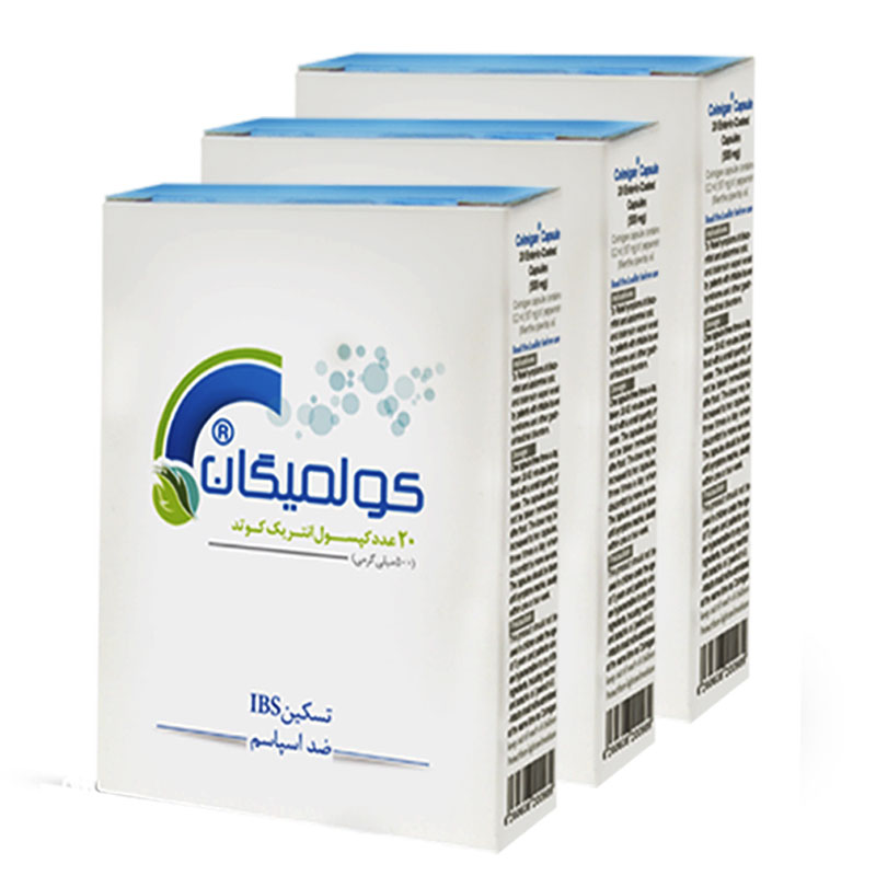 پکیج 3 عددی کپسول کولمیگان گیاه اسانس